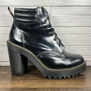 Dr. Martens Persephone High Heeled Women’s Black Boots - Women’s Size 9